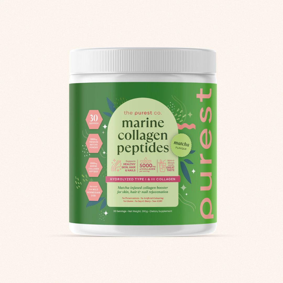 Marine Collagen Peptides Matcha