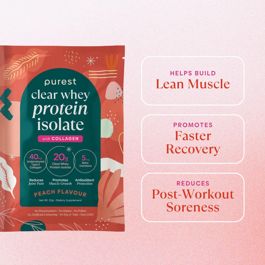 Clear Whey Protein Isolate + Collagen