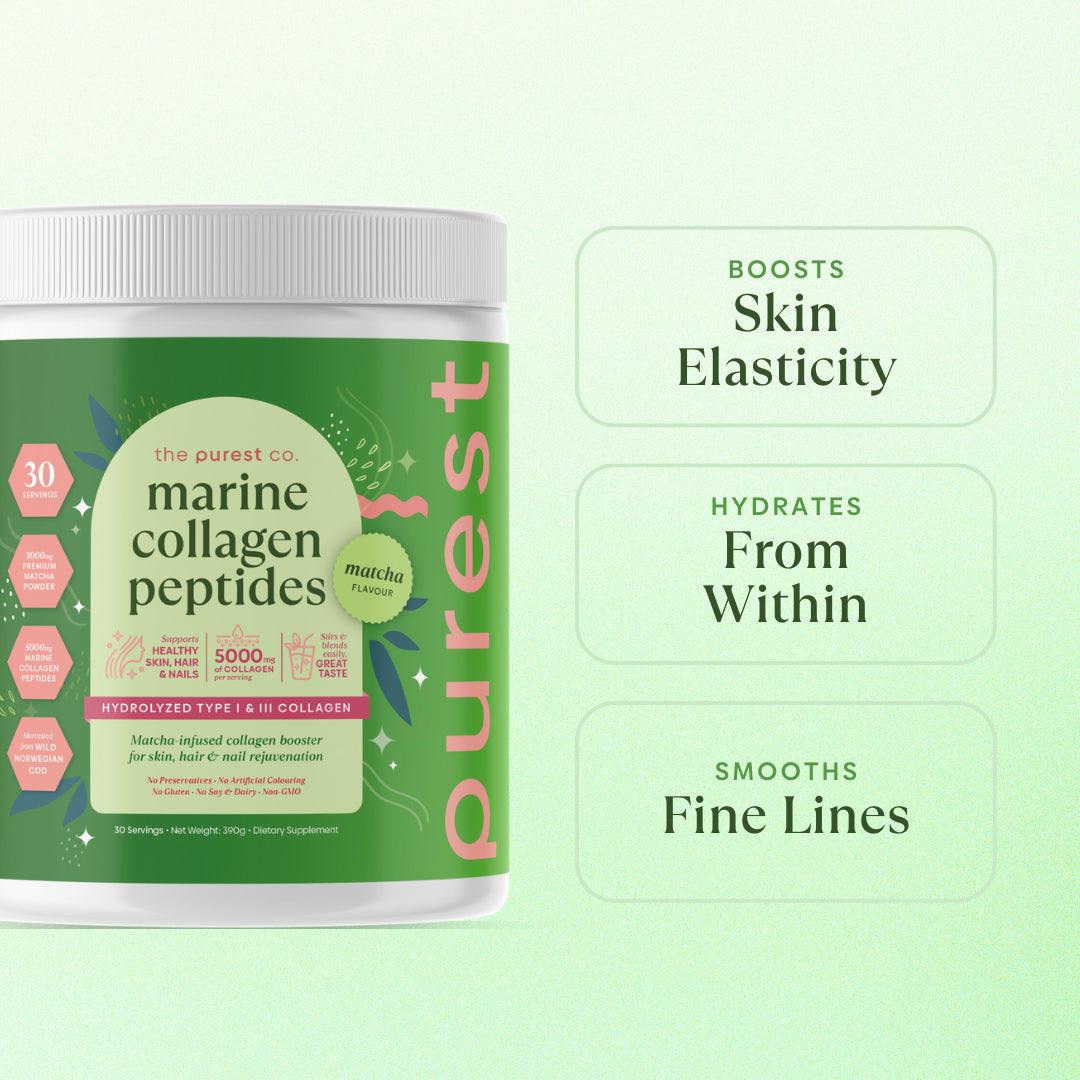 Marine Collagen Peptides Matcha