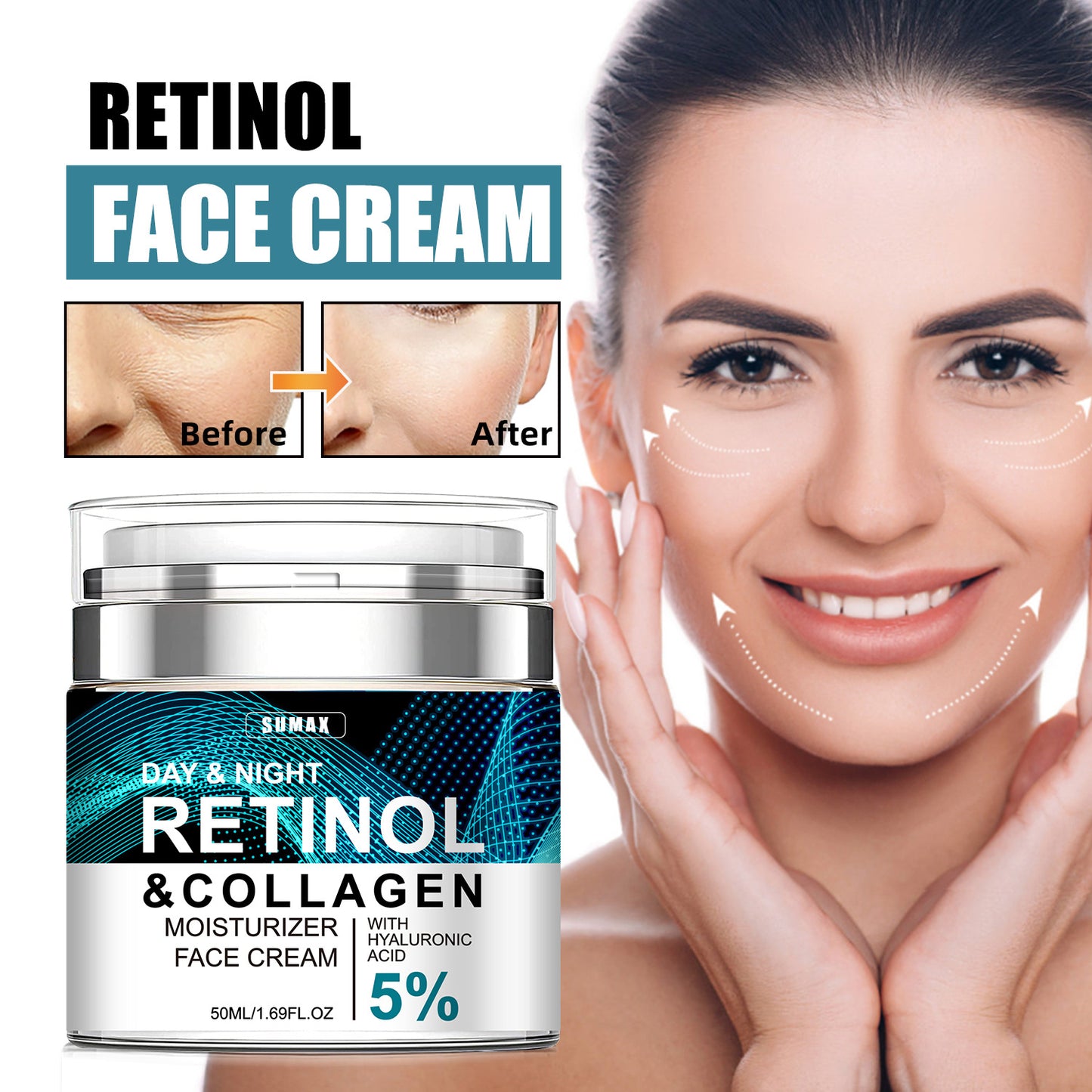 Press-on Vitamin A Cream 50ml