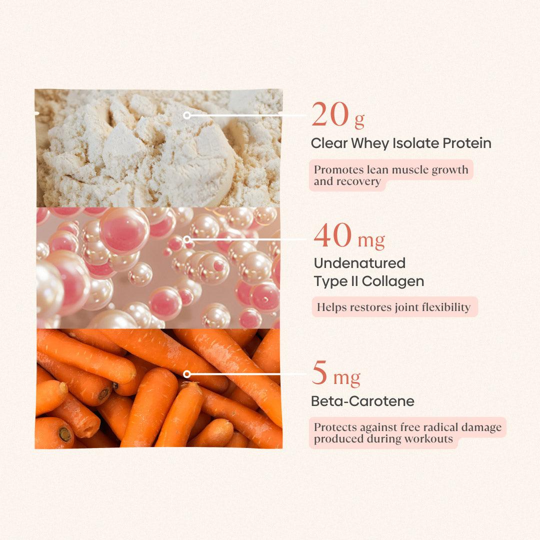 Clear Whey Protein Isolate + Collagen