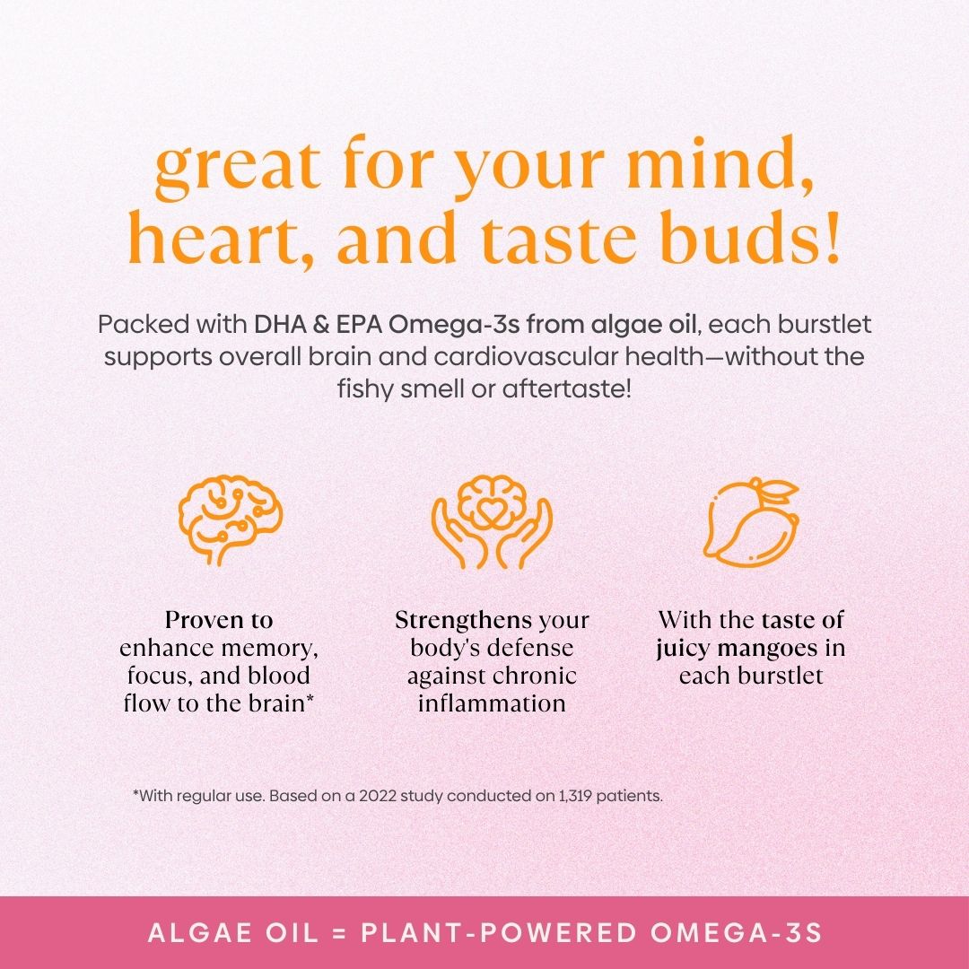 Omega-3 Mango Burstlets