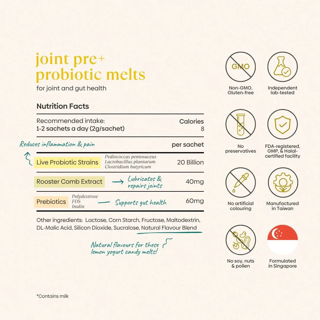 Joint Pre+Probiotic Melts