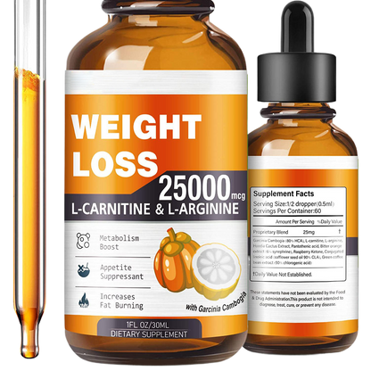 Weight management with L-carnitine drops